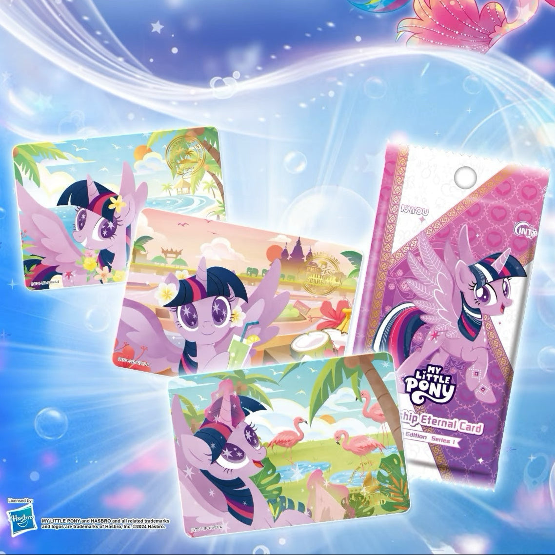 卡遊小馬寶莉友誼永恆卡第6彈英文版My Little Pony - Friendship Eternal Card - Moon Edition SEA