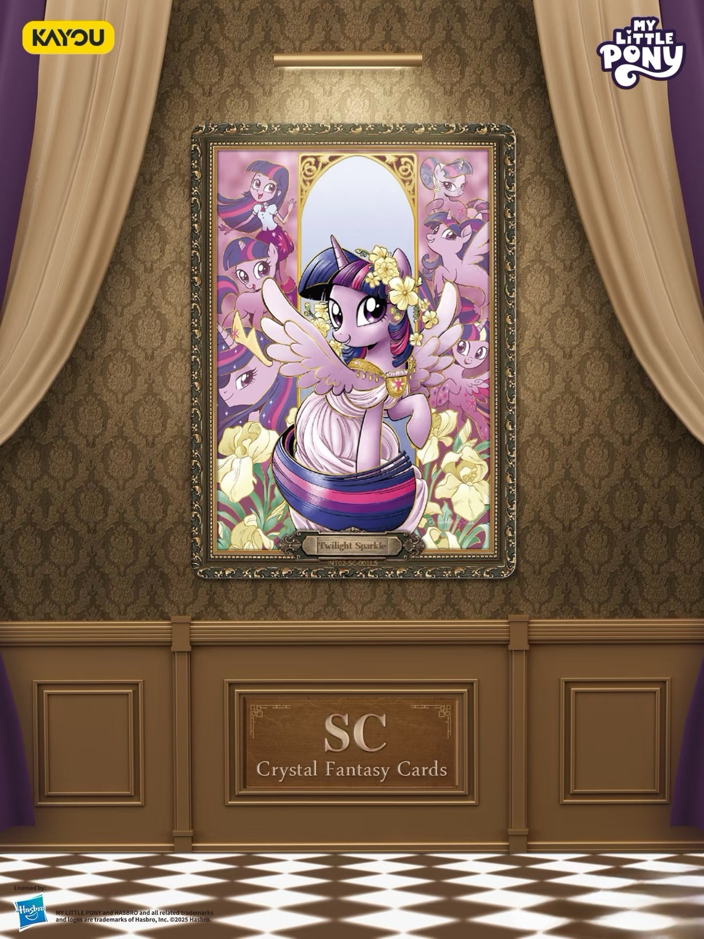 MYLITTLE PONY Friendship Eternal CardMoon Edition SEA 卡游小馬寶莉輝月包第7彈英文版