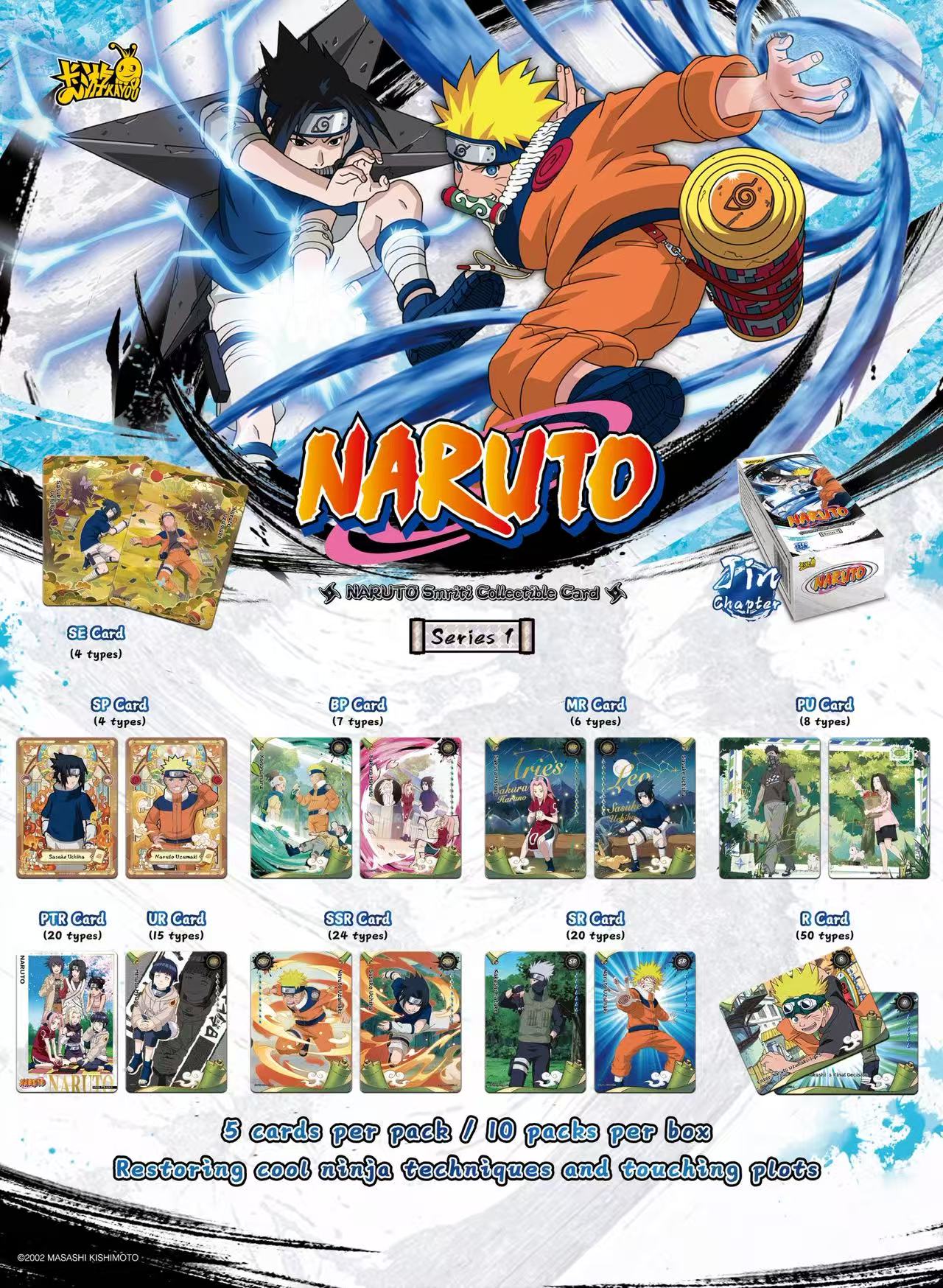 火影忍者傳承典藏卡 陣之章 『英文版』
Naruto-Smriti Collectible Card - Chapter Jin