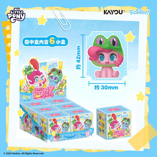 Kayou  mylittlepony 卡游 小馬寶莉咔噠迷你人偶 一整盒（內含6小盒）