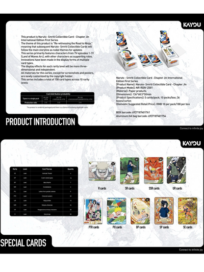 KAYOU Naruto-Smriti Collectible Card - Chapter Jin(English version)