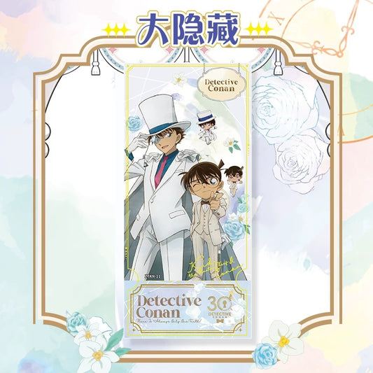 KAYOU Detective Conan 30th Anniversary Laser Ticket Bobble Head Series - Acrylic Official Authentic Anime Merchandise