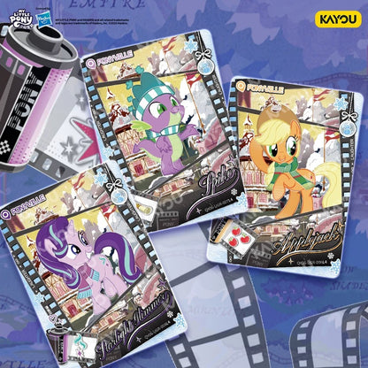 KAYOU My Little Pony Fun Shadow Pack 6th Edition, Official Authentic Collectible Cards, One Full Box (Contains 30 Packs) 卡遊小馬寶莉趣影包第六彈官方正品收藏卡卡牌一整盒（內含30包）