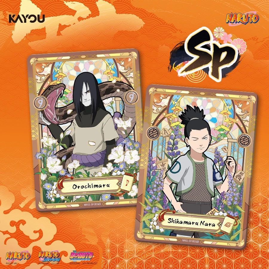 KAYOU NARUTO-SMRITI COLLECTIBLE CARDS-EARTH SCROLL-001（英文版）