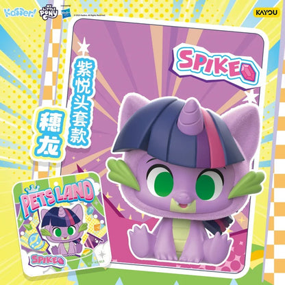 KAYOU My Little Pony Click Series Mini Figurines - Wonderful Animal Paradise- One Full Box (Including 6 Small Boxes)卡遊 小馬寶莉咔噠迷你人偶小萌粒一整盒（內含6小盒）