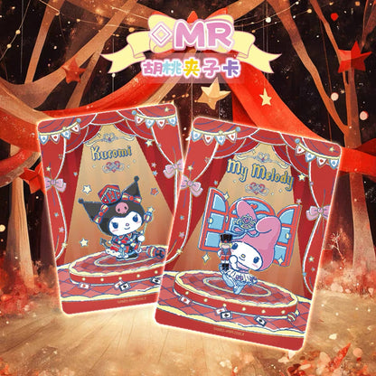 遊三麗鷗家族萌夢收藏配套趣影包暖卡冬晴雪一整盒正版週邊卡牌