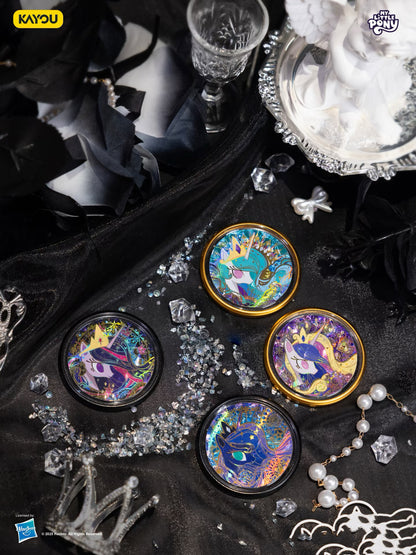 遊✨小馬寶莉-雙面糖果徽章-星幻版卡一整盒（內含10個）