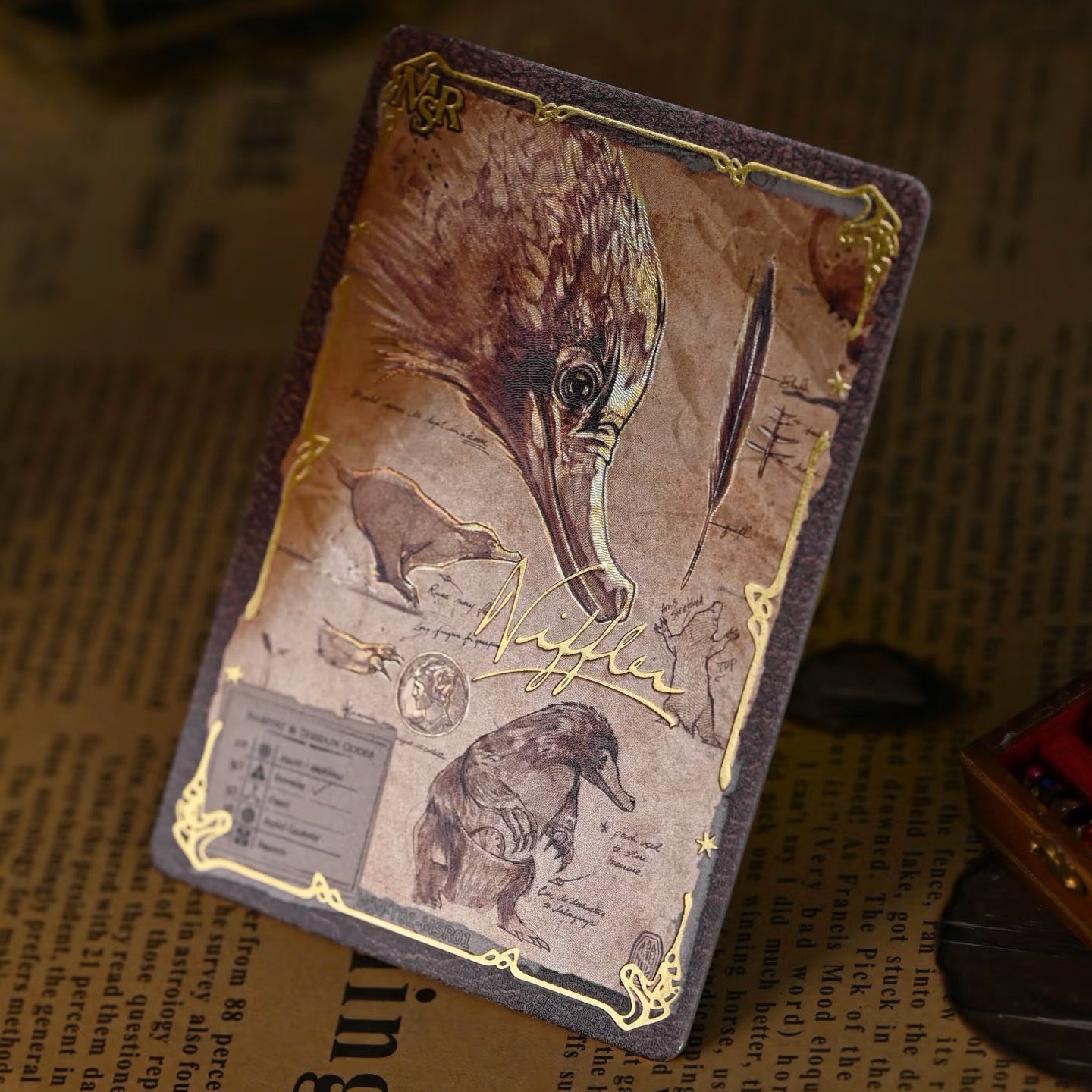 KAYOU 哈利波特魔法師收藏卡 - 終極版系列 1 |官方授權商品卡包哈利波特對應魔法師典藏卡至臻版第1彈