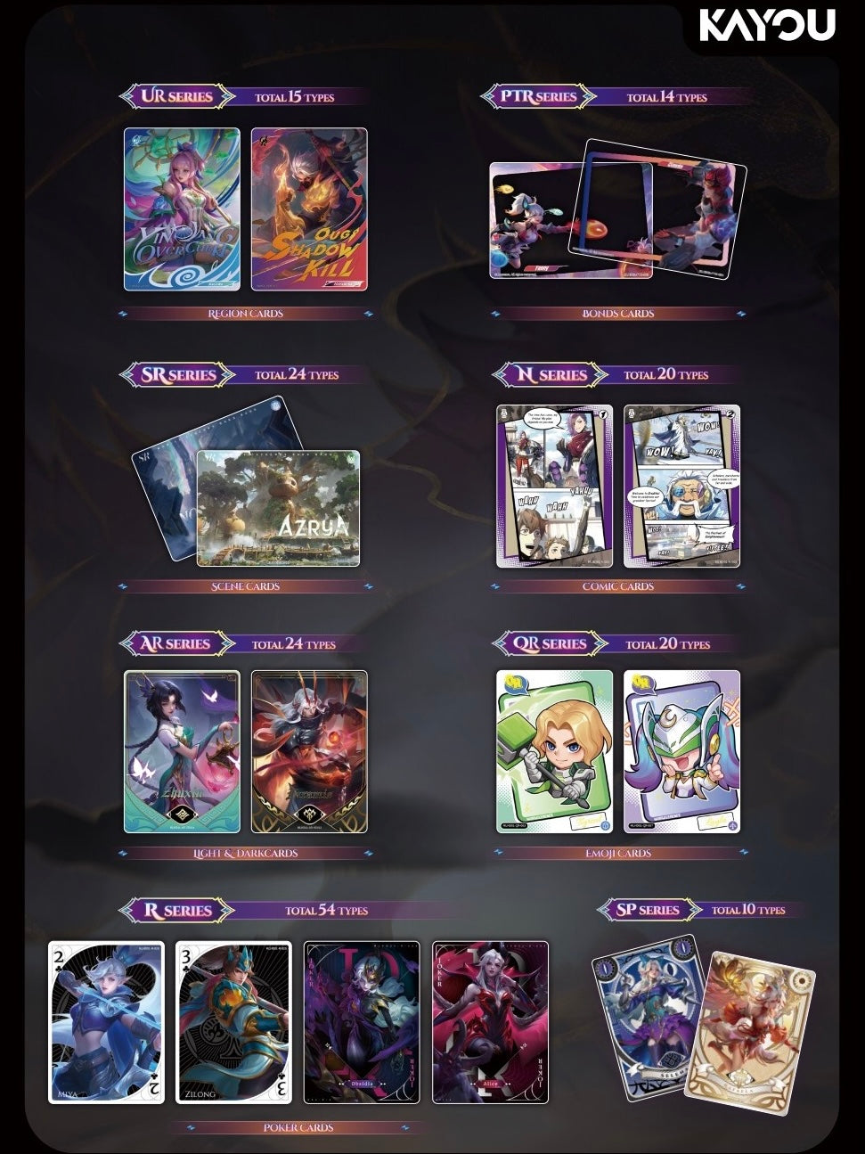 •KAYOU Mobile Legends: Bang Bang-Collectible Cards-Hand of Destiny-001A