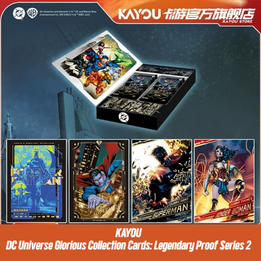 KAYOU DC-環球榮耀珍藏卡-傳奇證明卡遊DC-宇宙之輝典藏卡-傳奇之證