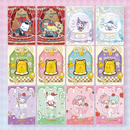 遊三麗鷗家族萌夢收藏配套趣影包暖卡冬晴雪一整盒正版週邊卡牌