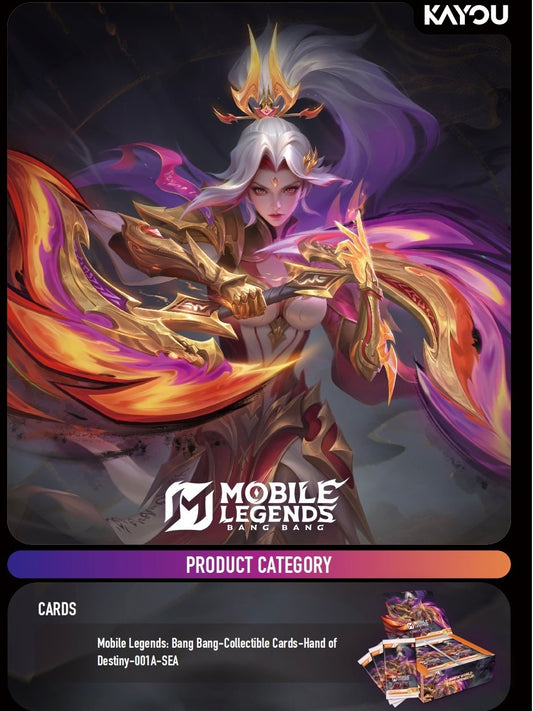 •KAYOU Mobile Legends: Bang Bang-Collectible Cards-Hand of Destiny-001A