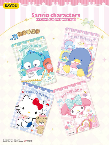 三麗鷗家族萌夢收藏卡趣影包蜜境糖霜一整盒