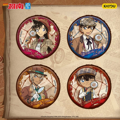 KAYOU 名偵探柯南徽章系列 - 官方正版動漫週邊徽章收藏全套
遊名偵探柯南馬口鐵徽章系列官方正版卡一整盒