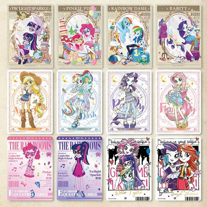 KAYOU MY Little Pony 魔法書友誼爆音卡小馬國女孩官方卡卡遊小馬寶莉對應魔力之書一整盒友情音爆卡小馬國女孩官方卡牌