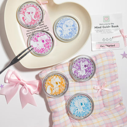 遊✨小馬寶莉-雙面糖果徽章-星幻版卡一整盒（內含10個）