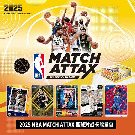 KAYOU TOPPS球星卡2025 NBA MATCH ATTAX籃球對戰卡 能量包 KAYOU Topps Trading Cards 2025 NBA Match Attax Basketball Battle Cards Power Pack