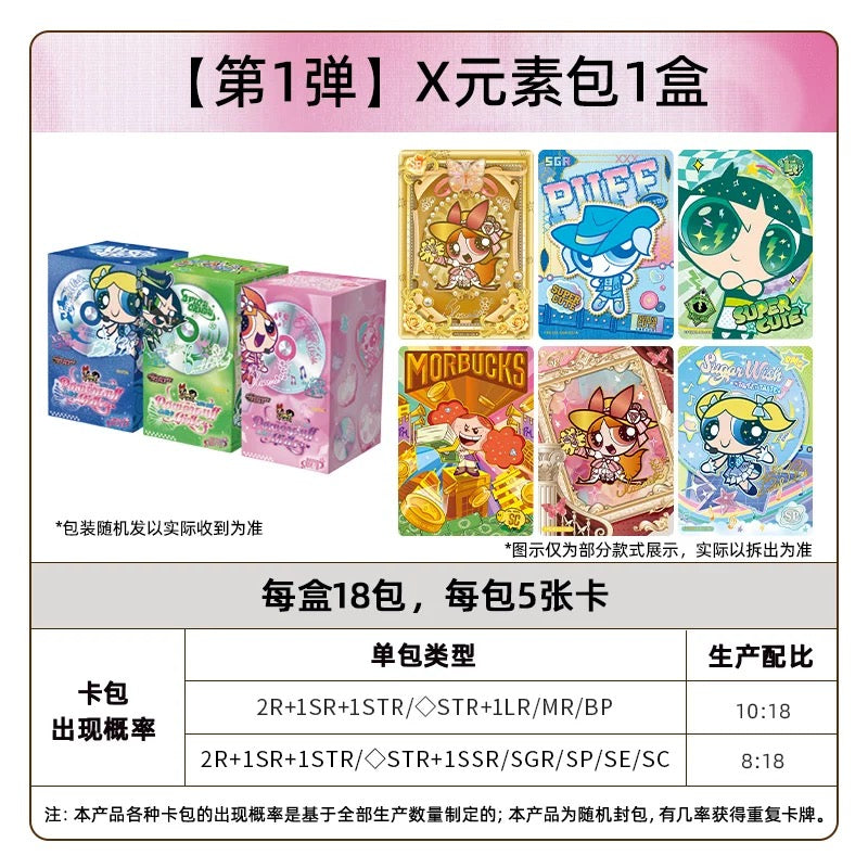 飛天小女警 X元素收藏集 Vol.1