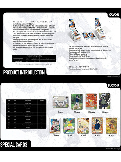 KAYOU Naruto-Smriti Collectible Card - Chapter Jin(English version)