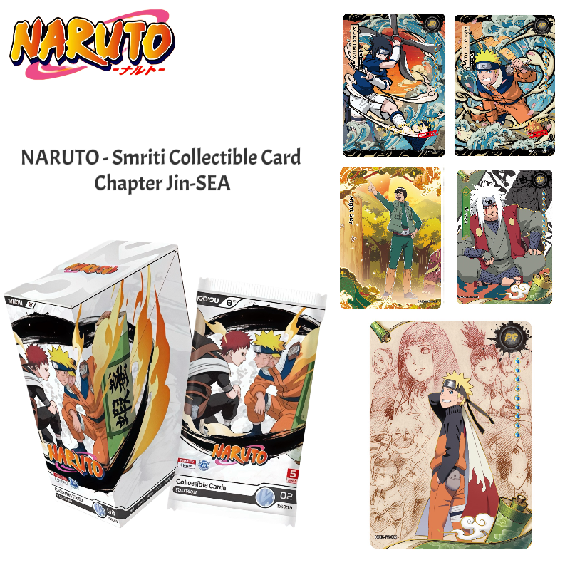 KAYOU NARUTO - Smriti Collectible Card - Chapter Jin Series 2 SEA NARUTO Trading Cards（English version）卡遊火影忍者傳承典藏卡陣之章英文版
